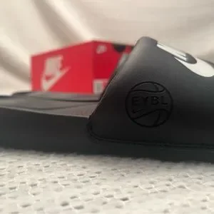 Nike | Shoes | Eybl Nike Victori Slides Exclusive Blackwhite  display picture 2